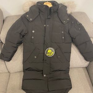 Authentic MOOSE down coat for boy. Brand new